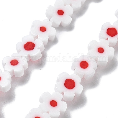 Ручной работы millefiori стеклянные бусины нитки LAMP-F035-09N-1