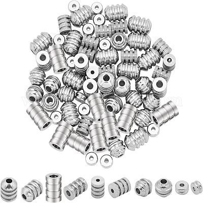 90 шт. 5 бусины из нержавеющей стали 304 STAS-UN0024-27-1