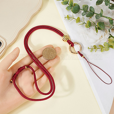 Ремни для мобильных устройств из полиэстера и золотого сплава FIND-WH20004-52A-1