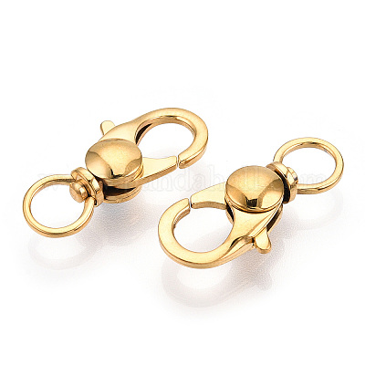 Поворотные карабины из нержавеющей стали 304 STAS-R065-10G-1