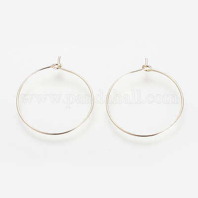 Латунные серьги обруча KK-S327-11KC-1