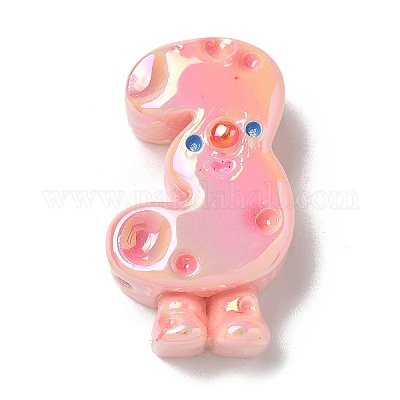 Гальваническая тема номера смоляные бусины RESI-Q015-01D-1