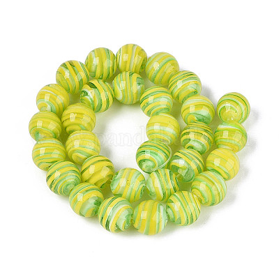 Бусы лэмпворк ручной работы&nbsp;LAMP-T023-30A-1