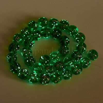 Ручной золотой песок бусины бисер нитей LAMP-P051-L01-10mm-1