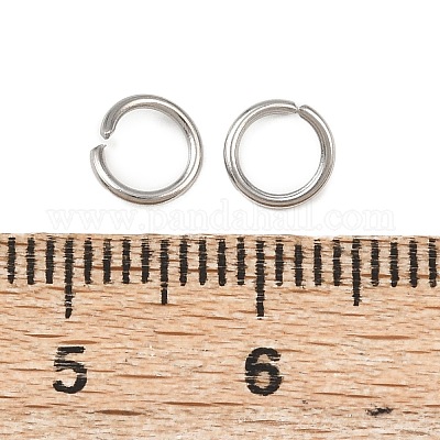 Открытые соединительные кольца из нержавеющей стали марки 304 STAS-N015-03-6x.0.8mm-1