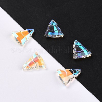 Стеклянные стразы подвески&nbsp;RGLA-O002-A01-001PS-1