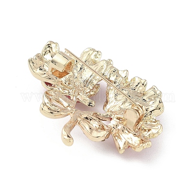 Цветочные эмалевые булавки JEWB-C042-01C-G-1