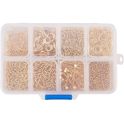 Наборы ювелирные изделия находя FIND-PH0002-03G-1