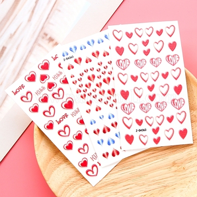 5D Stitch Valentine Nail Sticker B