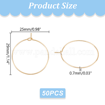 Кольца-подвески для бокалов из нержавеющей стали 316 STAS-UN0012-40G-1