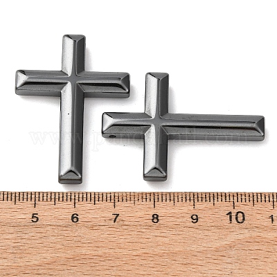 Магнитные гематит синтетические подвески&nbsp;G-H001-53-1