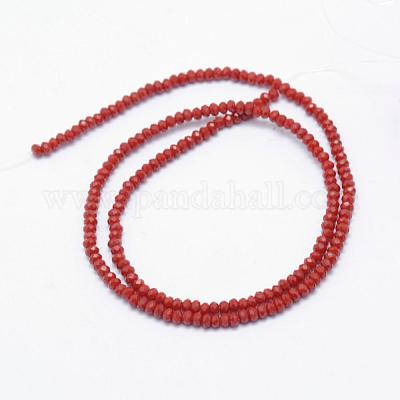 Непрозрачное стекло бисер нитей EGLA-J144-NB04-1