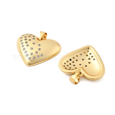 Латунные микро проложить кубического циркония подвески KK-R229-11G-A-1