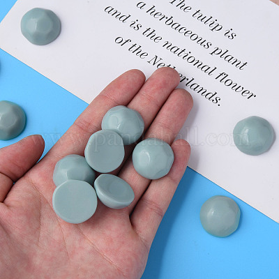 Непрозрачные акриловый кабошоны MACR-S373-138-A03-1