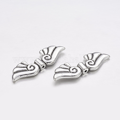 Сплавочные овальные бусины тибетского стиля  X-TIBEB-4993-AS-RS-1