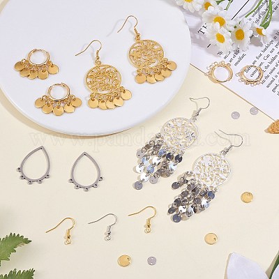 Набор для изготовления сережек люстры своими руками DIY-SZ0009-62-1