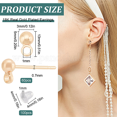 Латунный мяч KK-BC0003-67G-1