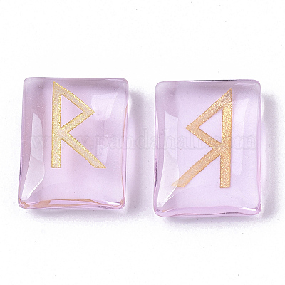 Кабошоны из стекла G-R461-16E-1