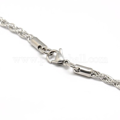 Модное ожерелье из нержавеющей стали 304 с цепочкой STAS-A028-N052-1