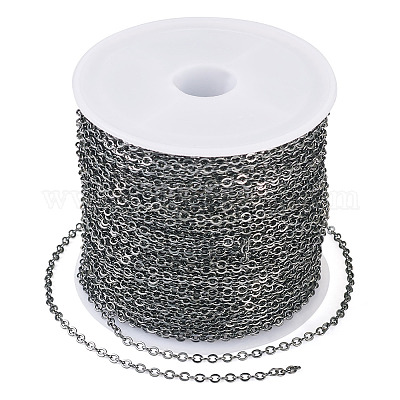 Железные плоские кабельные цепи с латунным покрытием CH-TAC0007-01B-1