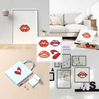 Шаблоны трафаретов для рисования из пластика для домашних животных DIY-WH0244-291-1