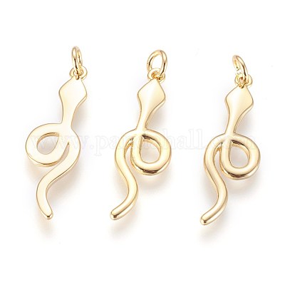 Латунные подвески KK-G364-03G-1