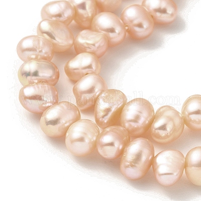 Нити из натурального культивированного пресноводного жемчуга PEAR-A006-25A-X-1