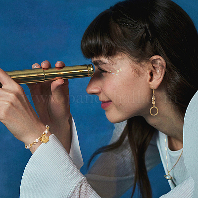 60 шт. 4 бусины из нержавеющей стали 201 и 304 STAS-UN0051-14-1