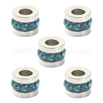 201 бусина из нержавеющей стали и полимерной глины RB-YW0001-11D-1