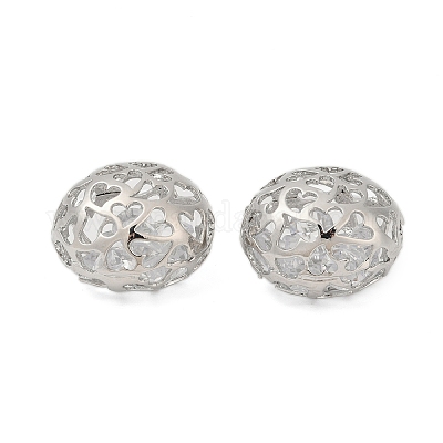 Латунь с подвесками из прозрачного кубического циркония KK-G532-24P-1