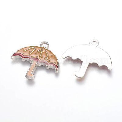 Подвески из эмали и сплава EAP009Y-3-1