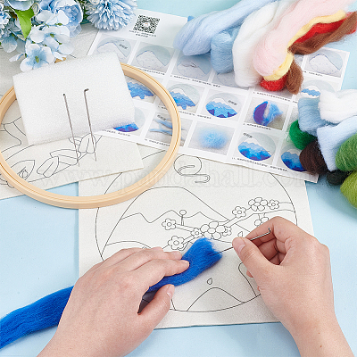 Горный пейзаж DIY-WH0568-20-1