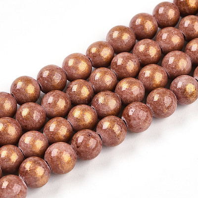 Природный нефрит машан бусины нитки G-A255-A01-02F-1