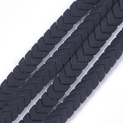 Окрашенного распылением немагнитных синтетических нитей гематита бусы G-T116-25-17-1