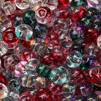 Краска для выпечки прозрачные цвета стеклянные круглые бусины SEED-L011-13A-01-1