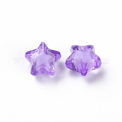 Прозрачные акриловые бусины TACR-S152-01A-746-1