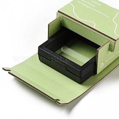 Wholesale Square Cardboard Paper Jewelry Box 