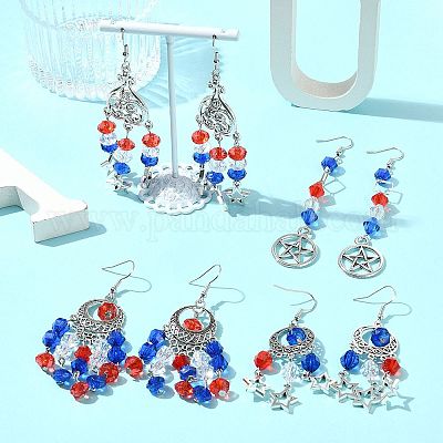 Комплекты для изготовления сережек DIY-FS0009-66-1