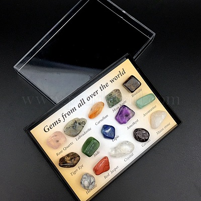 Коллекции самородков натуральных драгоценных камней G-F734-02-1