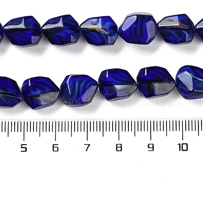 Ручной золотой песок бусины бисер нитей LAMP-U001-01I-1