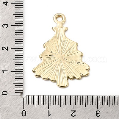 Рождественские эмали сплава подвески FIND-Z103-03G-02-1