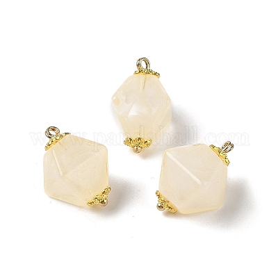 Двухцветные акриловые подвески MACR-C033-07G-1