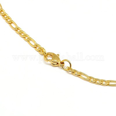 Изготовление ожерелья из нержавеющей стали 304 Figaro X-STAS-A028-N022G-1