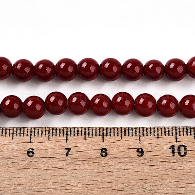 Синтетических нитей бирюзовые бусы G-A255-A04-02A-1