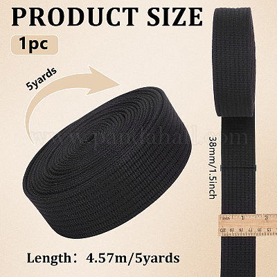 5 ярд полиэстеровой ленты&nbsp;OCOR-WH0078-176A-1