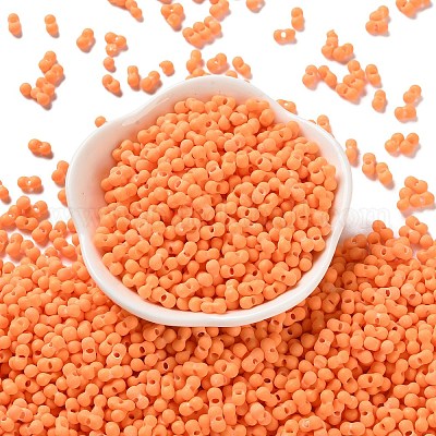 Прорезиненный стеклянный бисер&nbsp;SEED-Z003-01I-1