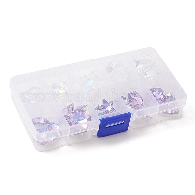 Подвески из гальванического стекла 70шт. GLAA-FS0001-57-1