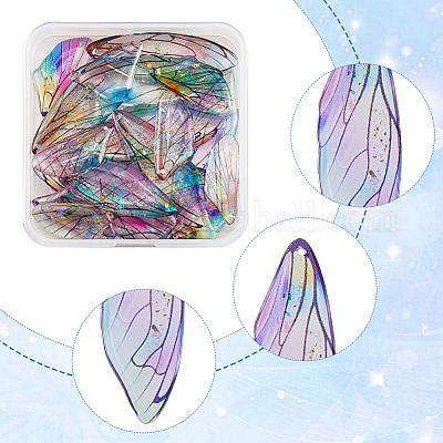 5 набор подвесок из эпоксидной смолы 5 цветов RESI-SC0006-20-1