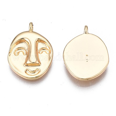 Латунные подвески&nbsp;KK-N232-248-1