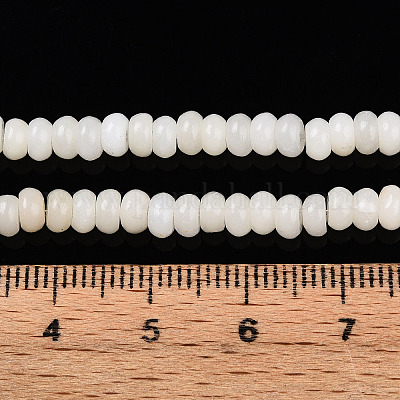 Натуральный белый опал африканские бусы пряди G-T140-75C-1